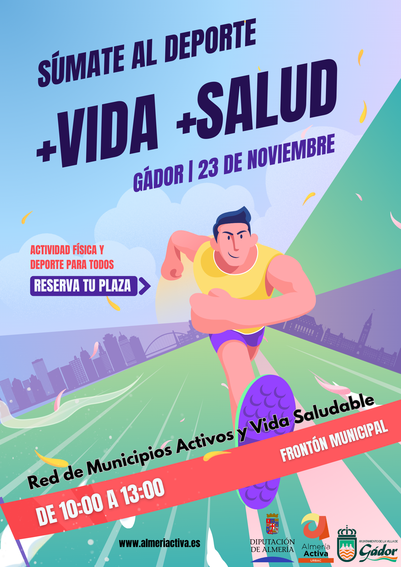 Súmate al Deporte + Vida + Salud. Vélez Rubio 30-11-24